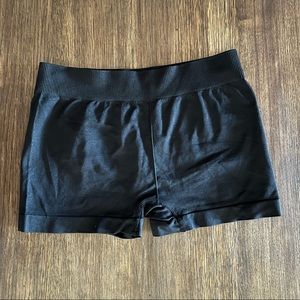 Jockey Black Spandex Shorts, S